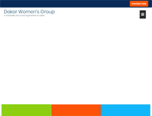 Tablet Screenshot of dakarwomensgroup.org